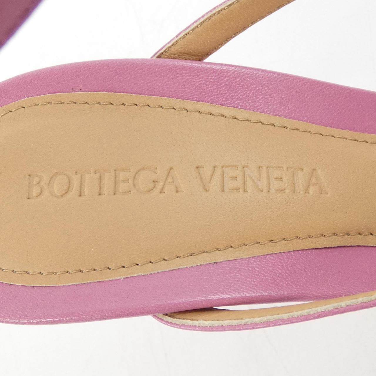 BOTTEGA VENETA Sandals Women's Size 37.5 Pink Leather thumbnail 6