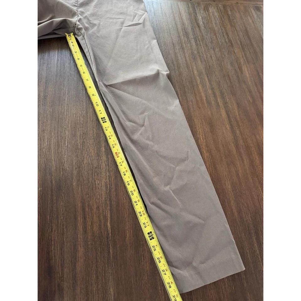 Calça Avenue Montaigne Feminina 10 Taupe Stretch Pull On Excelente - Imagem 4 de 4