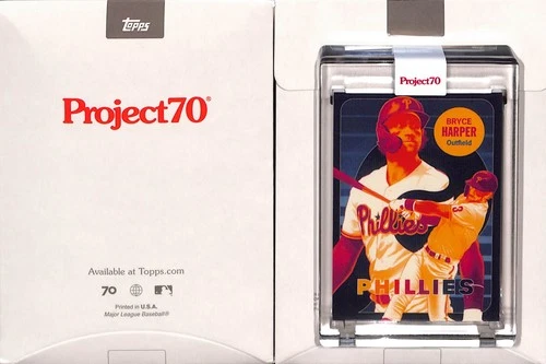 2021 TOPPS PROJECT 70 #751 BRYCE HARPER - PHILADELPHIA PHILLIES - MATT TAYLOR