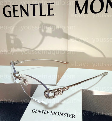 2026 GentleMonster Sunglasses Bouquet - Musubi 02 Silver Frame