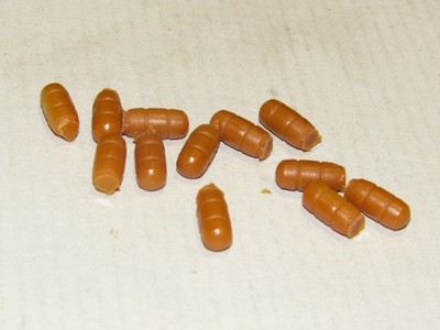 SCALE SHIPYARD POLYMER PLASTIC SSY-6   1/96 ENCAPSULATED LIFE RAFTS - SET OF 12