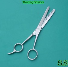 5 1/2 in New S/S Double Blade Thinning Shears Scissors