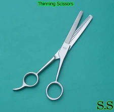 5 1/2 in New S/S Double Blade Thinning Shears Scissors