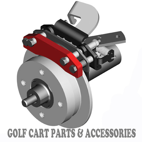 Club Car DS / Precedent Golf Cart Rear Disc Brake Kit - *Made In USA*