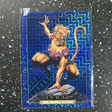 2024 Marvel Masterpieces '92 Platinum FERAL Blue Traxx 55