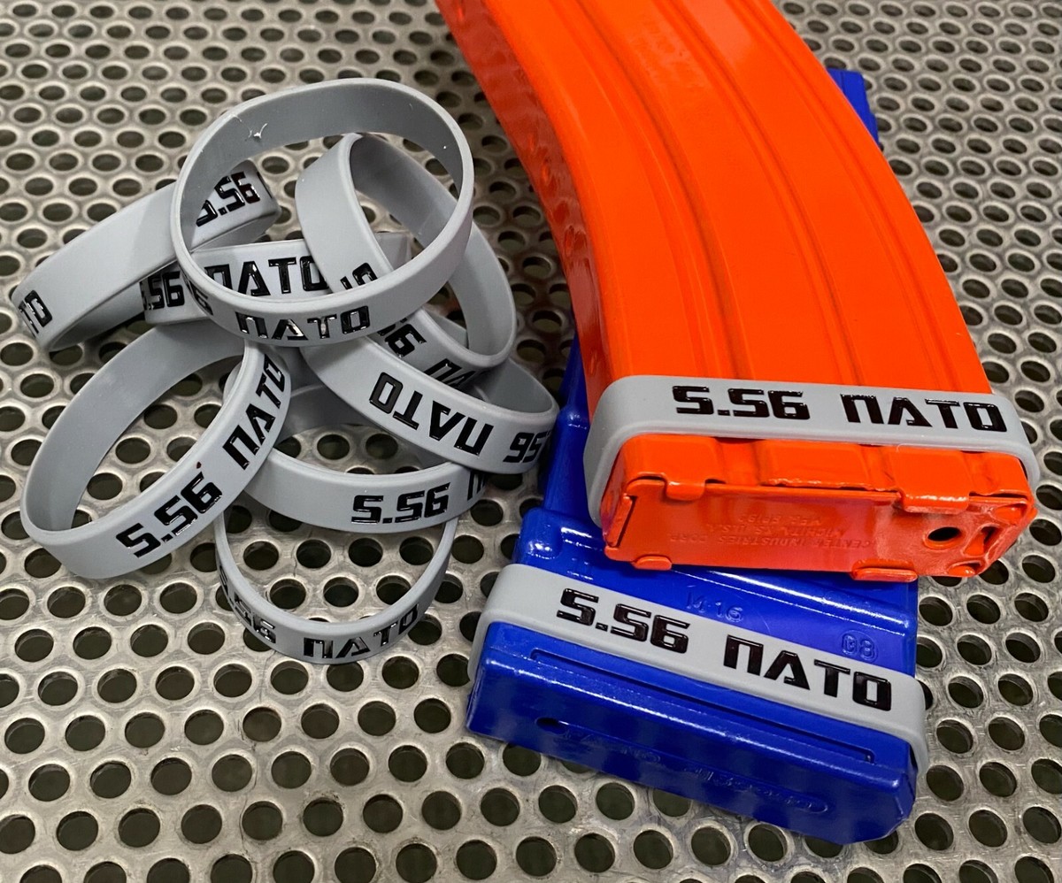 5.56 NATO Magazine ID 556 NATO Mag ID Bands PREMIUM QUALITY