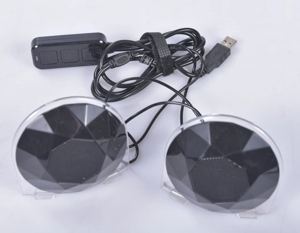 HERCULES 4780683 XPS Diamond Lautsprecher USB PC Computer Boxen - Bild 4 von 4