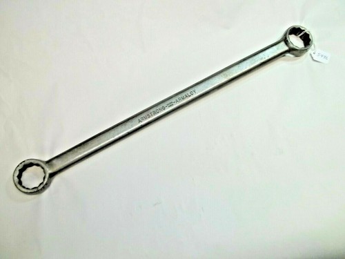 ARMSTRONG No. 7039-B, (1-5/16" & 1-1/4") ARMALOY Boxed End Wrench, USA - Picture 3 of 5