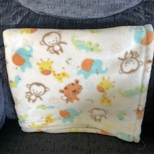 Baby Gear Security Blanket Monkey Elephant Giraffe Tiger Animals Plush Lovey