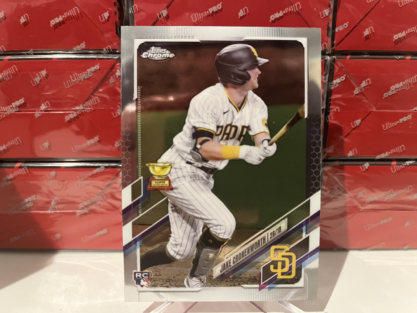 2021 MLB Topps Chrome Jake Cronenworth #49 Base Rookie Card