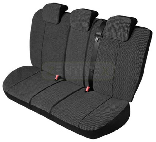JINLINGNB Sitzbezüge Set Für Suzuki Swift (2005-2025) – Leinenstoff, Atmungsaktiv, Vorne & Hinten, Dunkelblau
