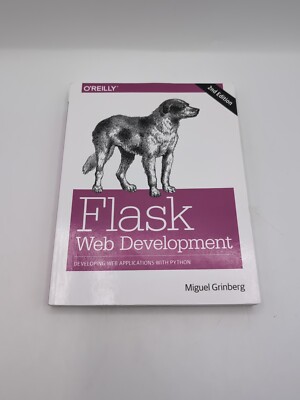 Flask Web Development : Developing Web Applications With Python VERY GOOD