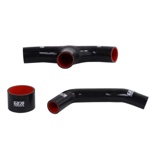 Mangueras intercooler de silicona LokoCar se adaptan a Subaru Impreza WRX 2001-2005 negras - Imagen 5 de 12