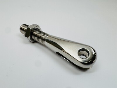 Stainless Steel Clevis Bolt 3/8'' Bore 5/8-18'' fine thread Hot StreetRod ChevySBC