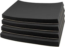 Foam Padding Sheet Self Adhesive 3/4" Thick Neoprene Insulation Foam 8x12" 4PC