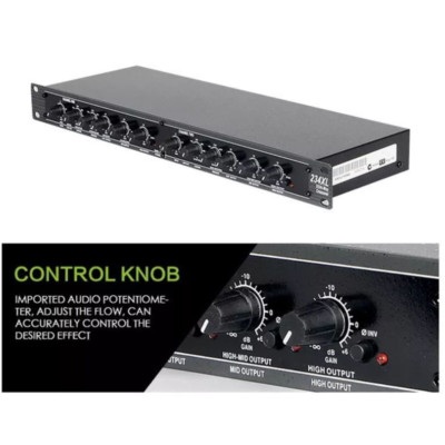 234XL 2-/3-/4-Way Electronic Audio Crossover Profession Stage Show