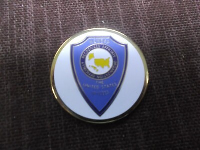 Member United States Jaycees lot of 7  enamel medal emblem logo 1 1/2'' diameter