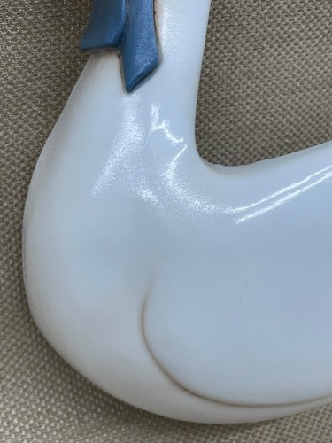 HOMCO Burwood Geese Wall Pockets Goose Home Interiors pair good cond. - Picture 6 of 23
