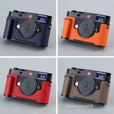 Handmade Half Case For Leica M11 Leather Metal Insert Camera Cover Milicase New