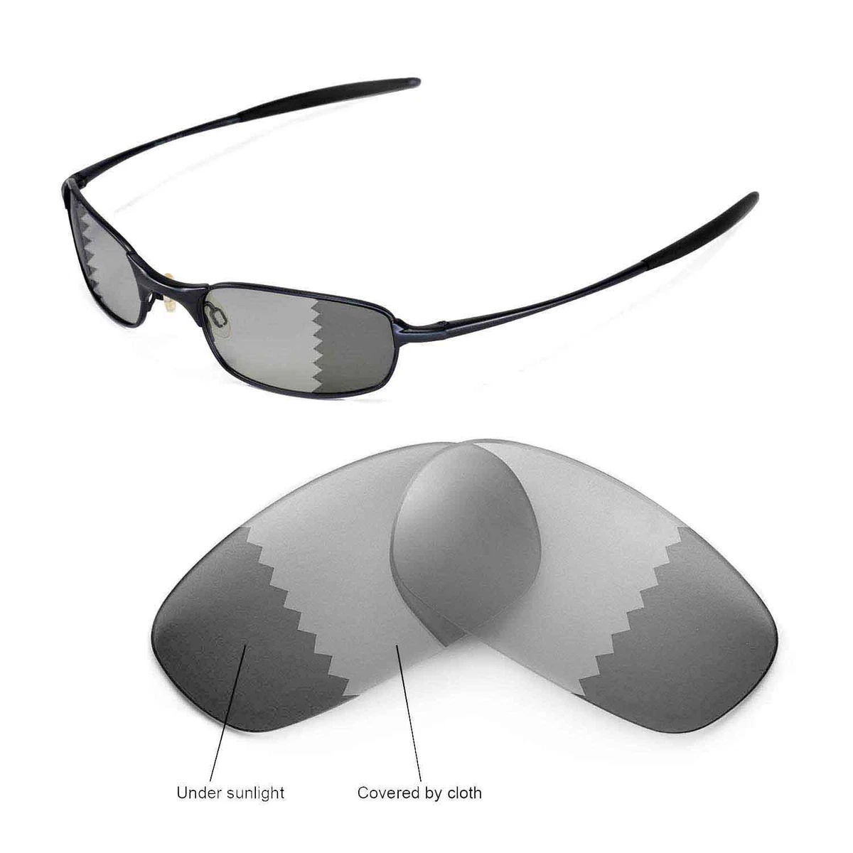 Oakley square best sale wire polarized