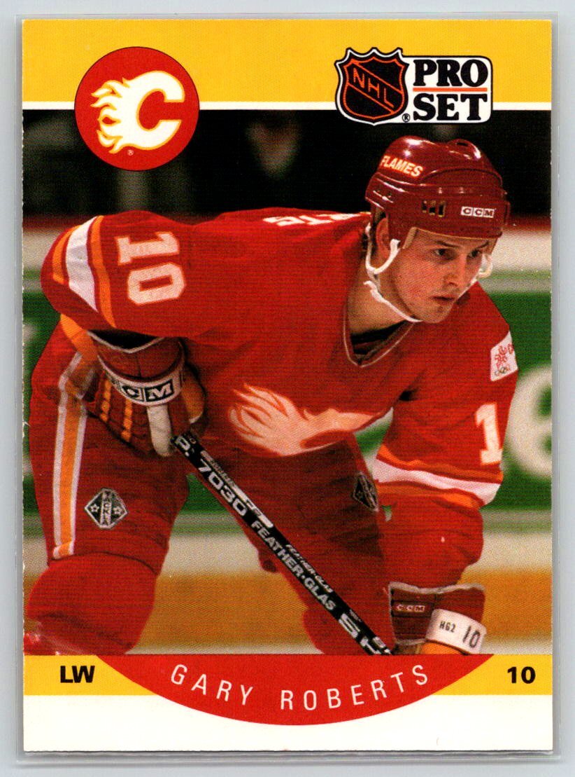 1990-91 Pro Set #45 Gary Roberts
