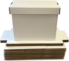 15 Max Pro Short Cardboard Comic Book Storage Boxes box holds 150-175 comics