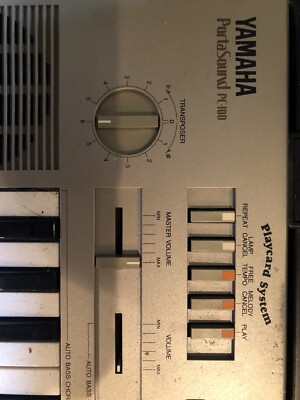 YAMAHA PORTASOUND PC-100 ポータサウンド Vintage Yamaha PortaSound Pc-100 Electronic Keyboard With
