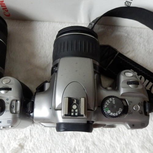 Excellent Canon EOS Digital Camera 13 Megapixels Action Telephoto Lens Set Of 2 - Picture 8 of 10