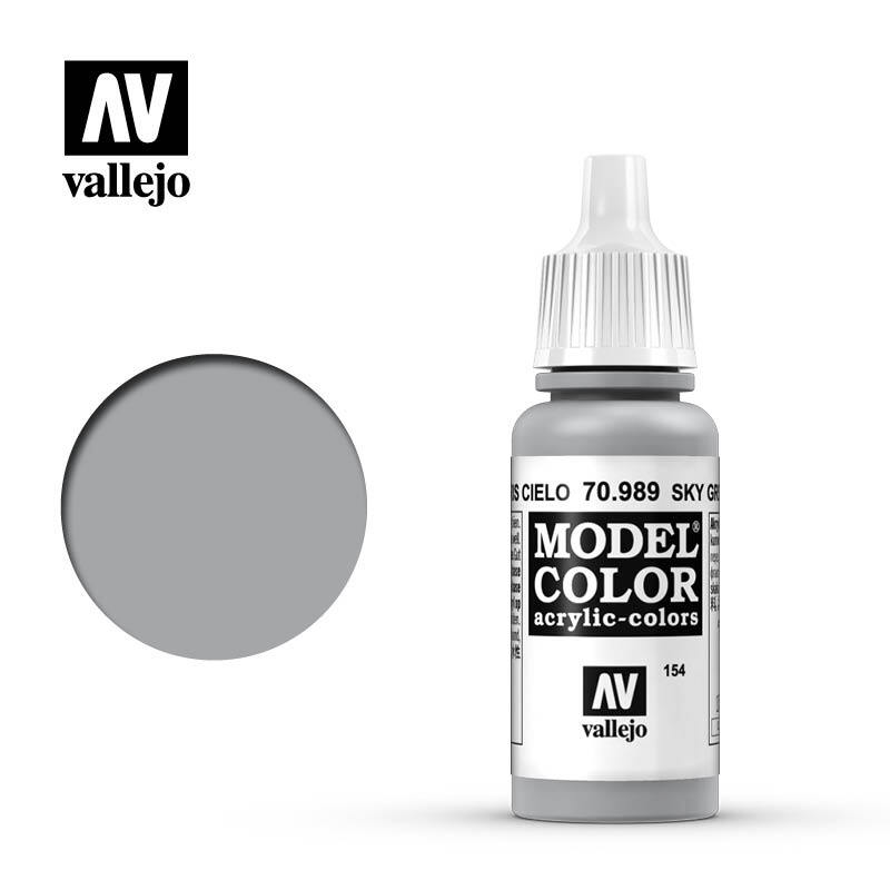 Acrilico Grigio Cielo 17ML 154 Vallejo Model Colore 70989
