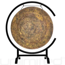24" Chinese Gongs on the Seaside C-Stand