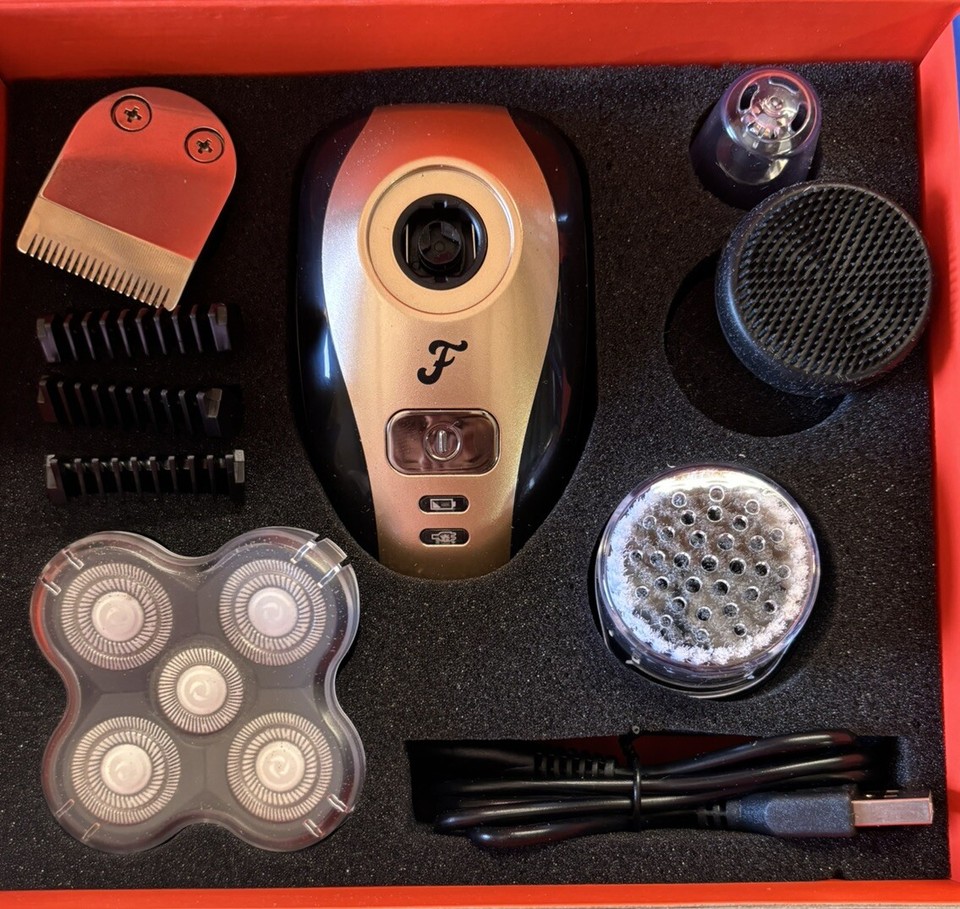Flex Series Shaving Kit Freebird Men's Electric Rotary Shaver NEW