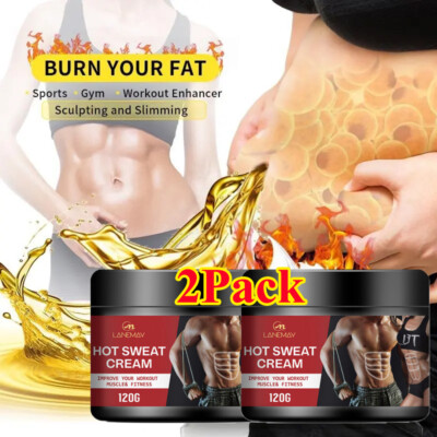 Fat Burning Cream Workout Enhancer Sweating Gel Cream Belly Slimming Weight Loss