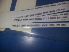 050R12-152B, Cable Flat Flex 12pos 0.5mm 6"  lot of 10ea