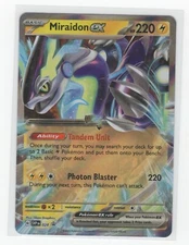 Pokemon Scarlet & Violet Black Star Promo -  Miraidon ex SVP 028
