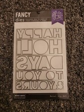 Hero Arts Christmas Fancy Dies, Happy Holidays Cover Plate