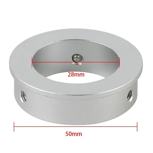 Adaptador de anillo gris de 50 mm 40 mm a 28 mm Microscopio industrial Lente monocular Montaje en C - Imagen 8 de 16