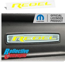 2019-2026 Ram Rebel- Glove Box Badge Inlay Decal Sticker