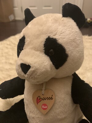 Trudi Plüschpanda 20 Cm – Kuscheliges Stofftier Mit Beweglichen Gliedern, Waschbar