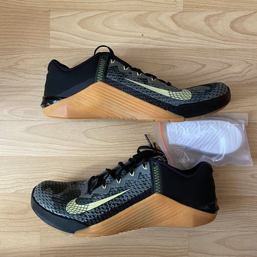 NIKE METCON 6 TRAINING SHOES BLACK/LIMELIGHT SIZE UK 9,EU 44,US 10 (CK9388  032)* | eBay