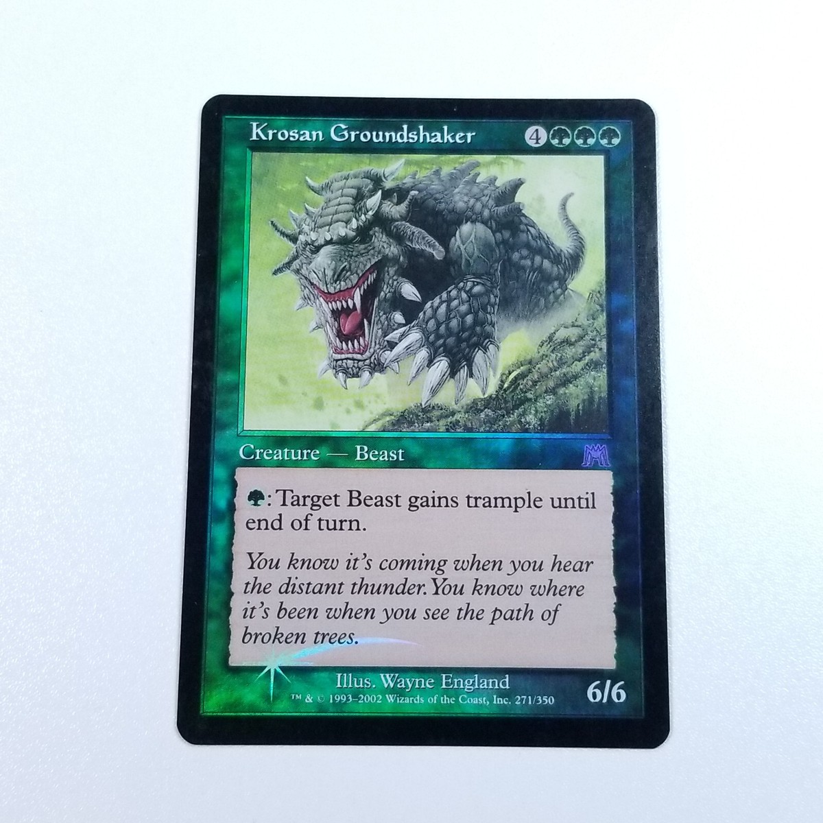 Krosan Groundshaker Onslaught FOIL MTG LP | eBay