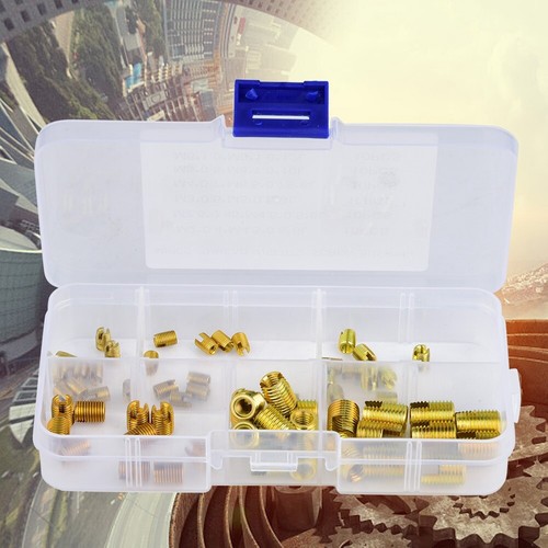 60pcs 302 Type Carbon Steel Self Tapping Screw Thread Inserts Tool Accessories - Picture 9 of 10