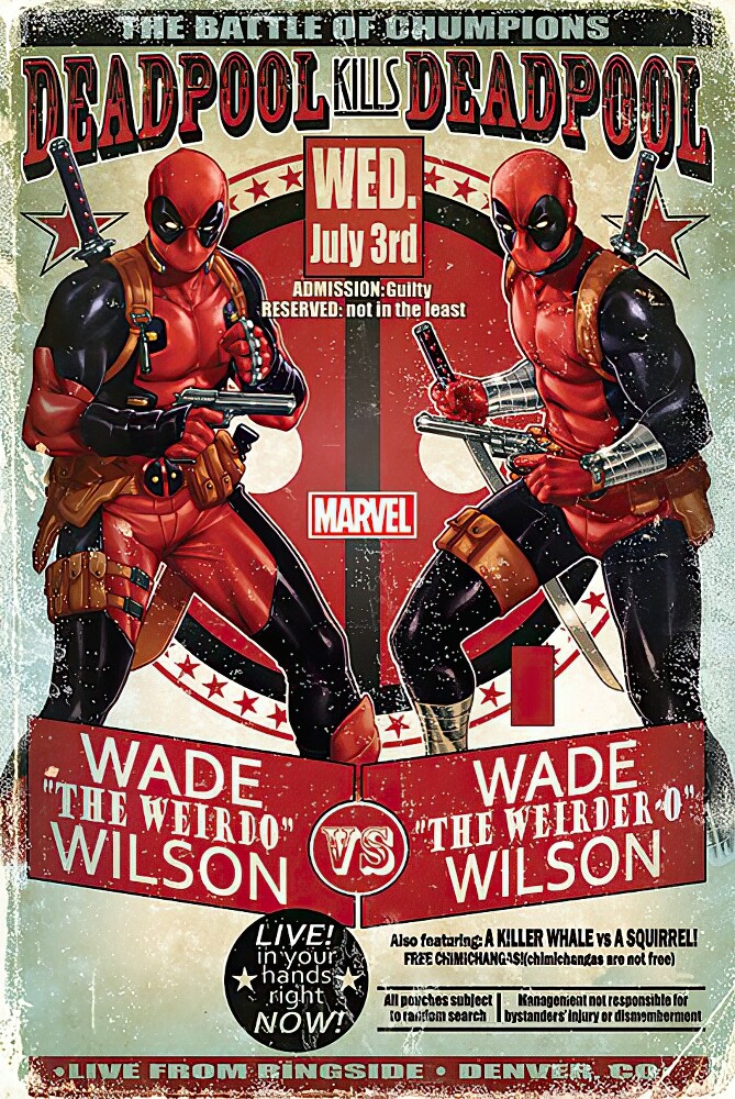 Deadpool - Marvel Comics Poster / Print (Deadpool Vs. Deadpool - Promo)