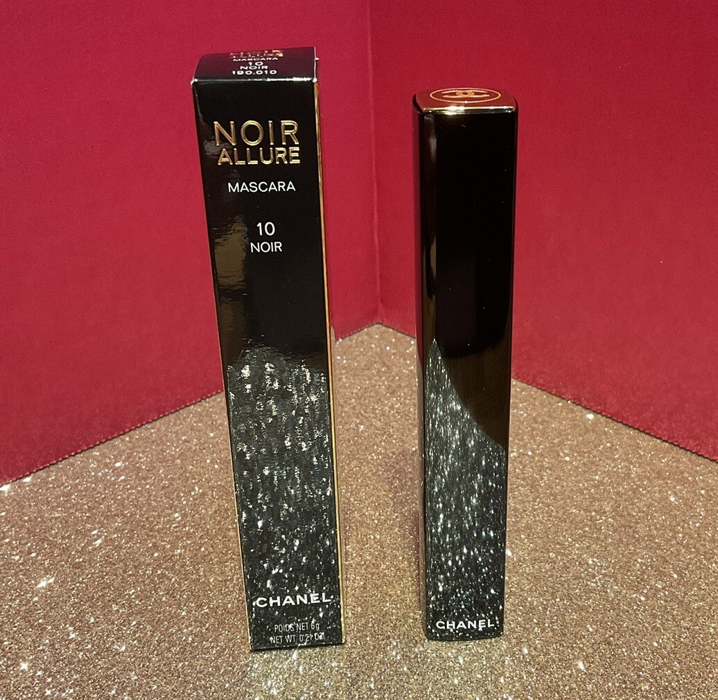 【新品未使用】CHANEL NOIR ALLURE MASCARA 10 Chanel Noir Allure Mascara 10 NOIR BLACK Deluxe Sample 3g