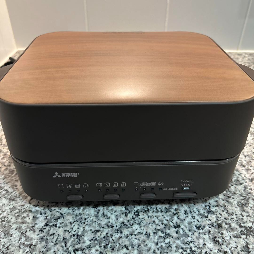 Mitsubishi Electric Bread Oven TOST1T Retro Brown Toaster 930W Used eBay
