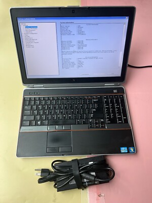 Dell Latitude E6520 Core i7-2620M 2.70GHz 8GB RAM 500GB BACKLIT