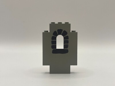 LEGO  Ritter Castle Ritter Wand Paneel Burg 4444p01 bedruckt aus 6080 6081 FM