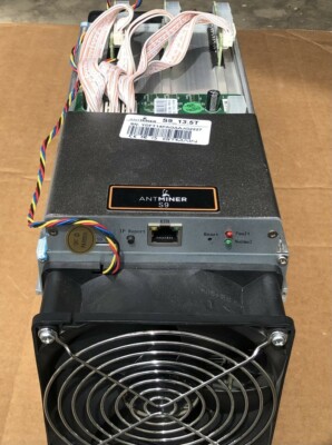Bitmain AntMiner S9 Bitcoin MachineAsic miner w/PSU 1600
