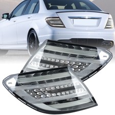 Paar Für Mercedes-Benz C-Klasse W204 11-14 LED Rückleuchten Bremsleuchte Blinker