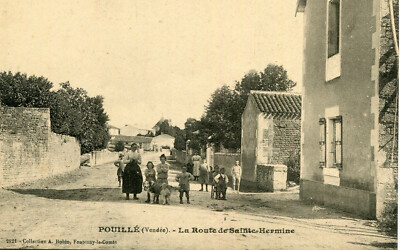 POUILLE Vendée La Route de Sainte Hermine PLUS eine Karte Sandlaise ANGEBOT
