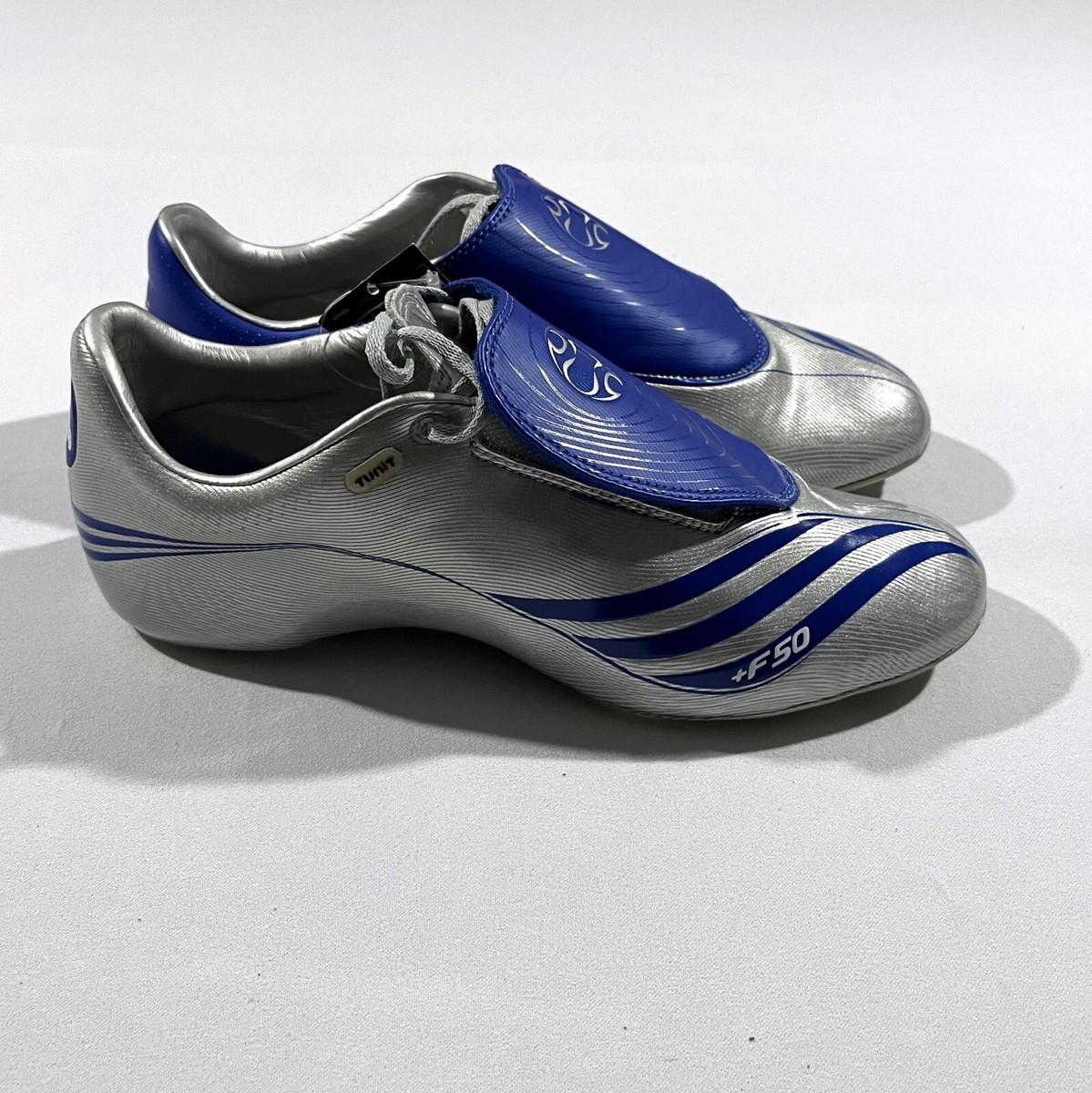 ADIDAS F50.7 Tunit Package TRX Silver Blue UPPER Cleats ADIDAS F50.7 Tunit Package TRX Silver Blue UPPER Cleats